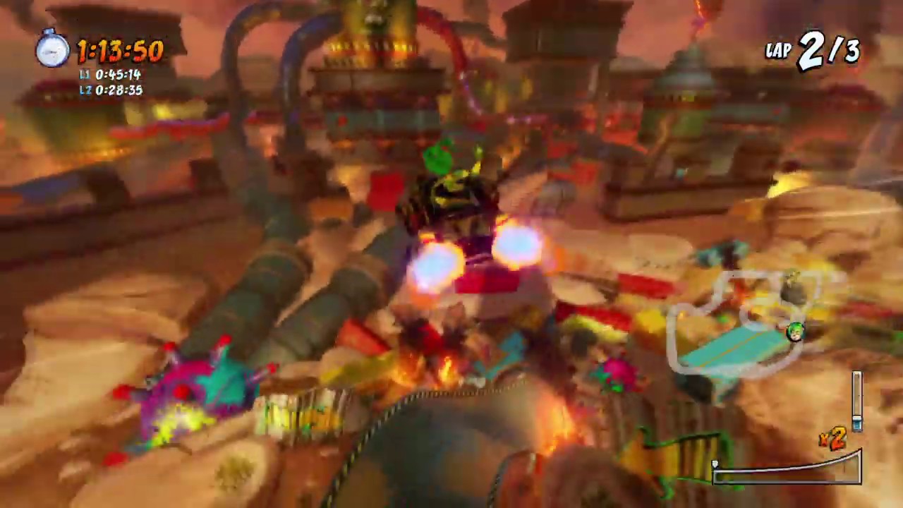 Crash Team Racing: Nitro Fueled - (Oxide Megamix Mania-Ghost-Ami)