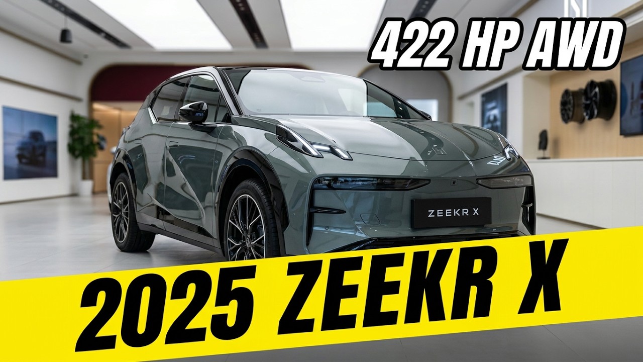 2025 ZEEKR X is 422 HP and 543 Nm All wheel Drive compact SUV
