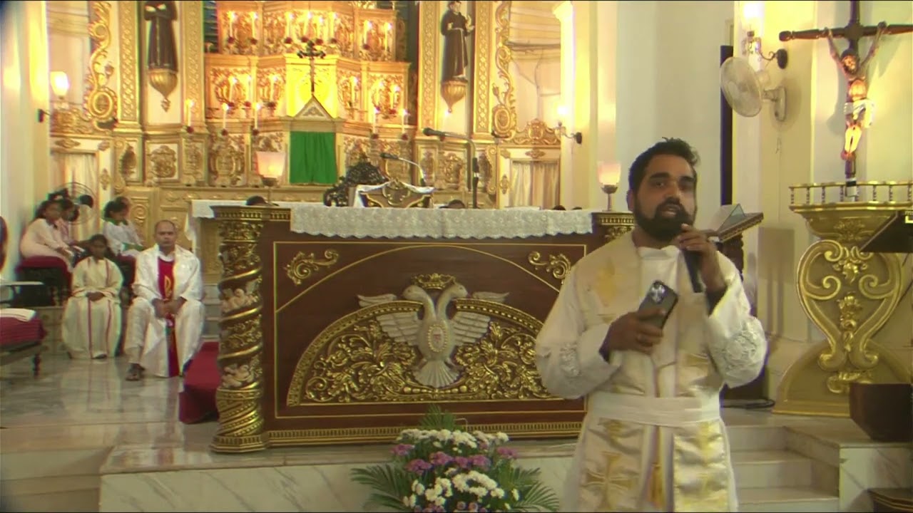 Eighth Novena of St. Alex - READINGS and SERMON only - St. Alex Church Calangute -19th July 2024