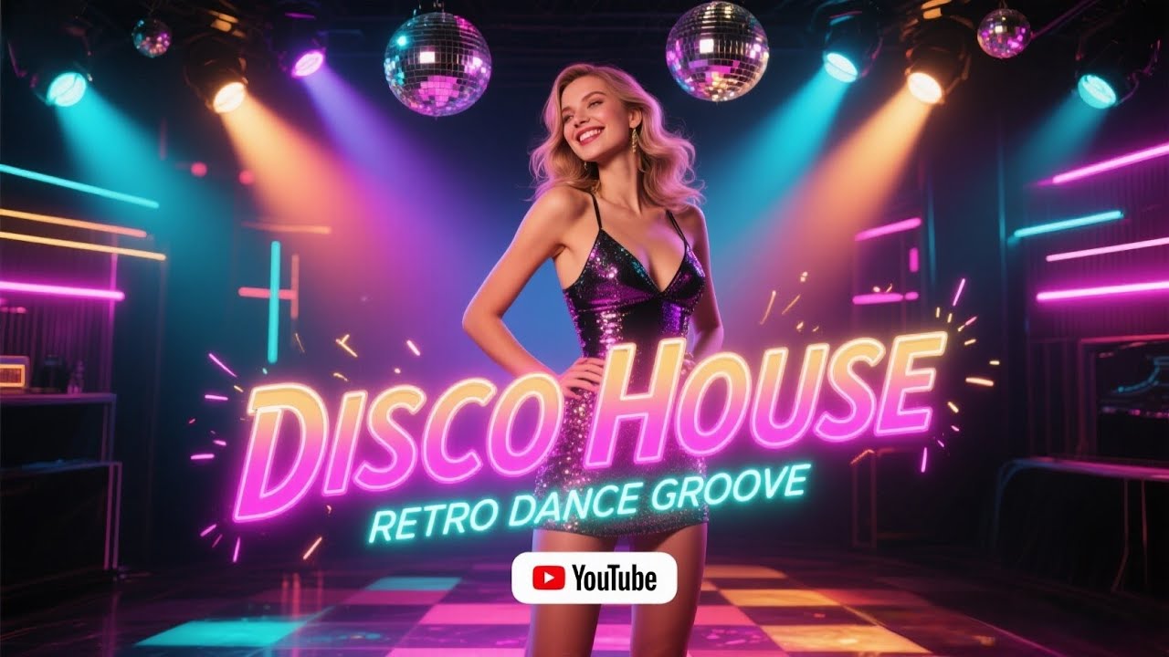 Disco House Instrumental | Funky Bass 🪩 Catchy Synths ✨ 124 BPM • Retro Dance Vibe (No Vocals)