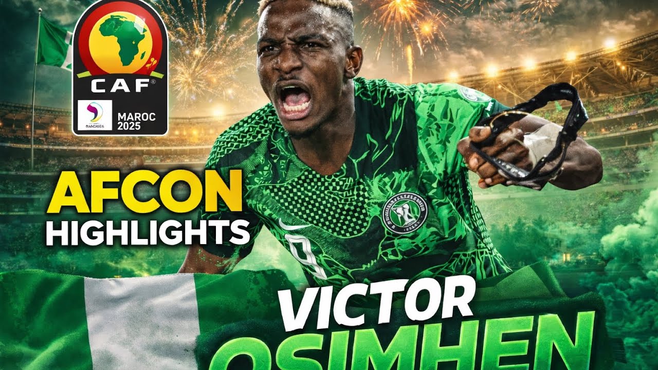 Victor Osimhen AFCON Highlights (From FAN Zone)