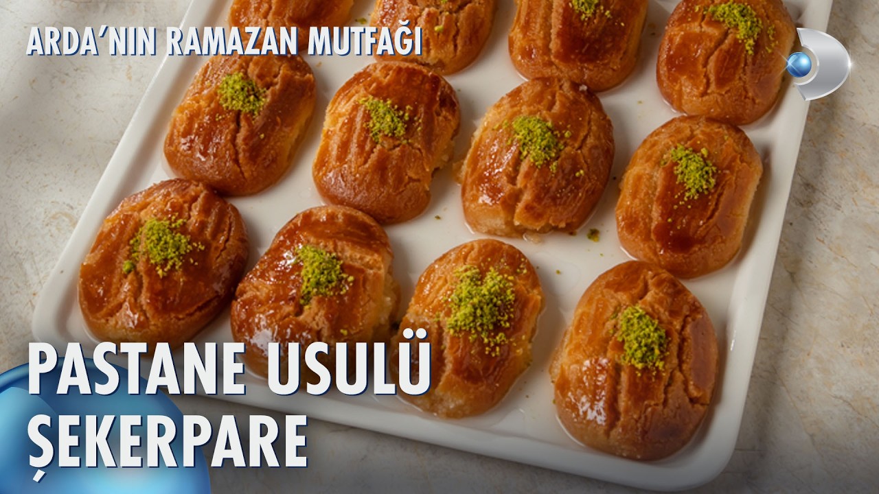 Pastane Usulü Şekerpare | Arda'nın Ramazan Mutfağı 4. Bölüm