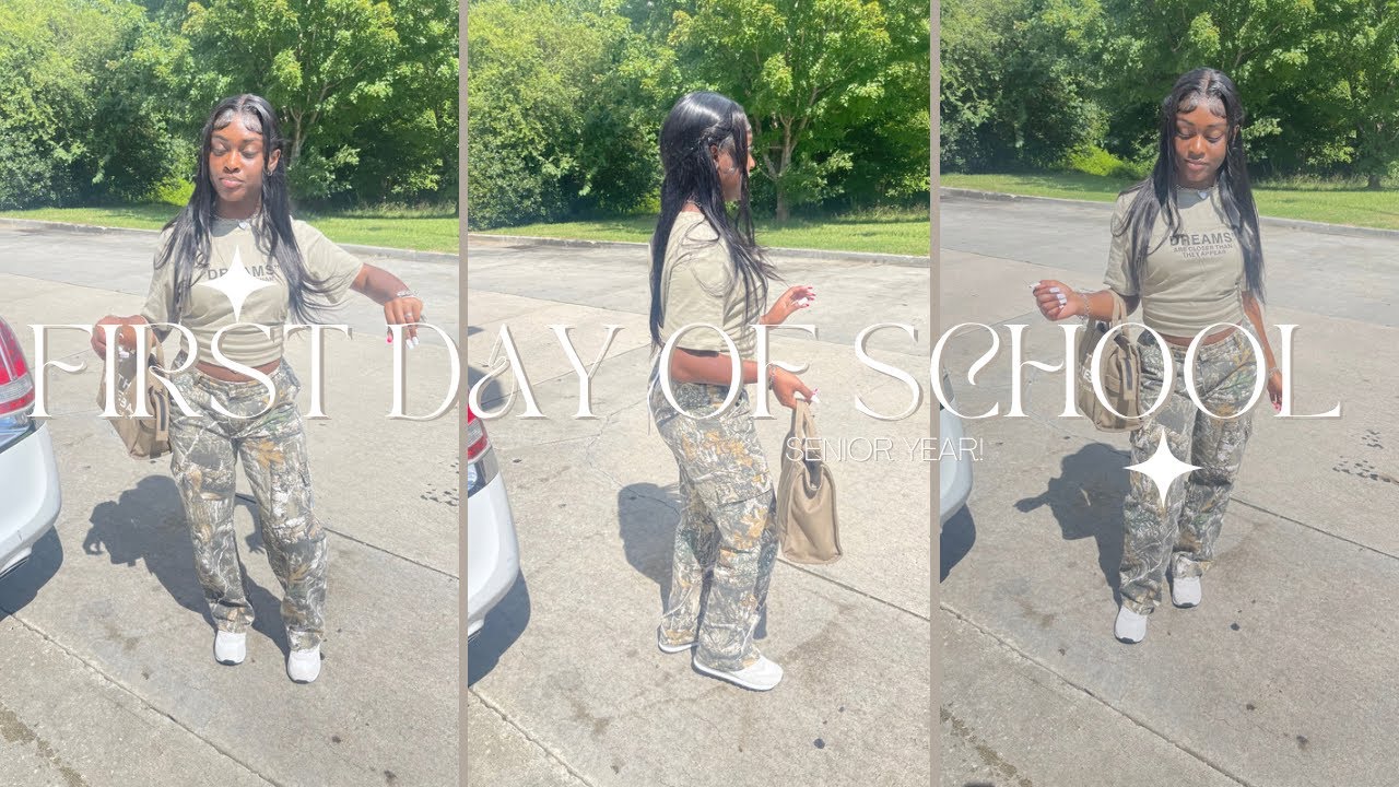GRWM: FIRST DAY OF SCHOOL SENIOR YEAR 2022! JameshaTenaj