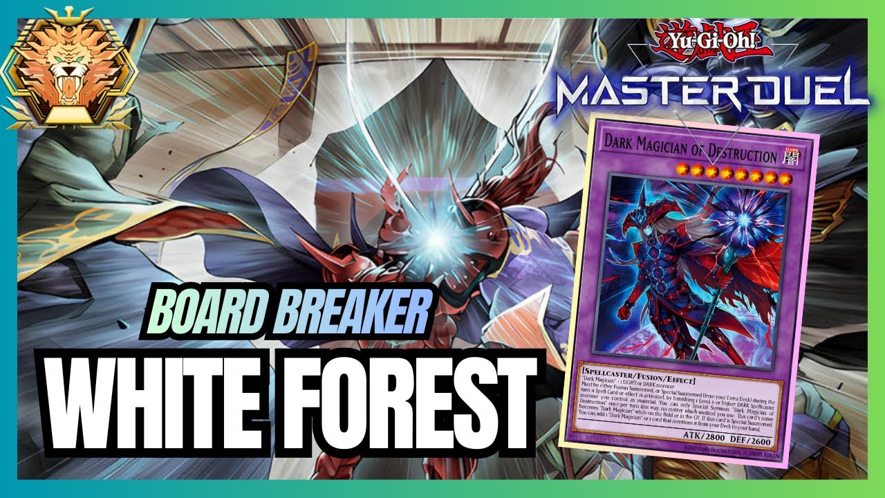 Board Breaker White Forest Azamina is So Good! - Master Ranked Duels [Yu-Gi-Oh! Master Duel] 