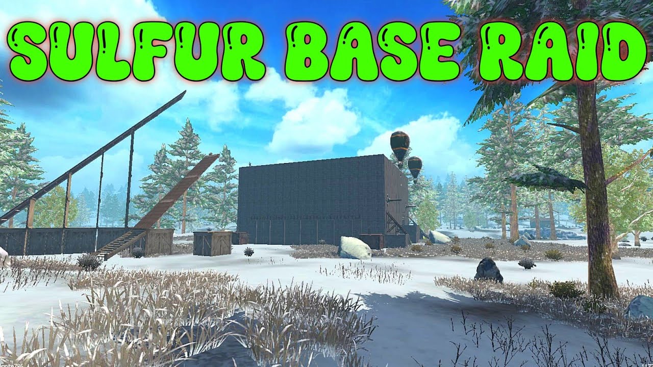 SULFUR BASE RAID || LAST ISLAND OF SURVIVAL HINDI GAMEPLAY 