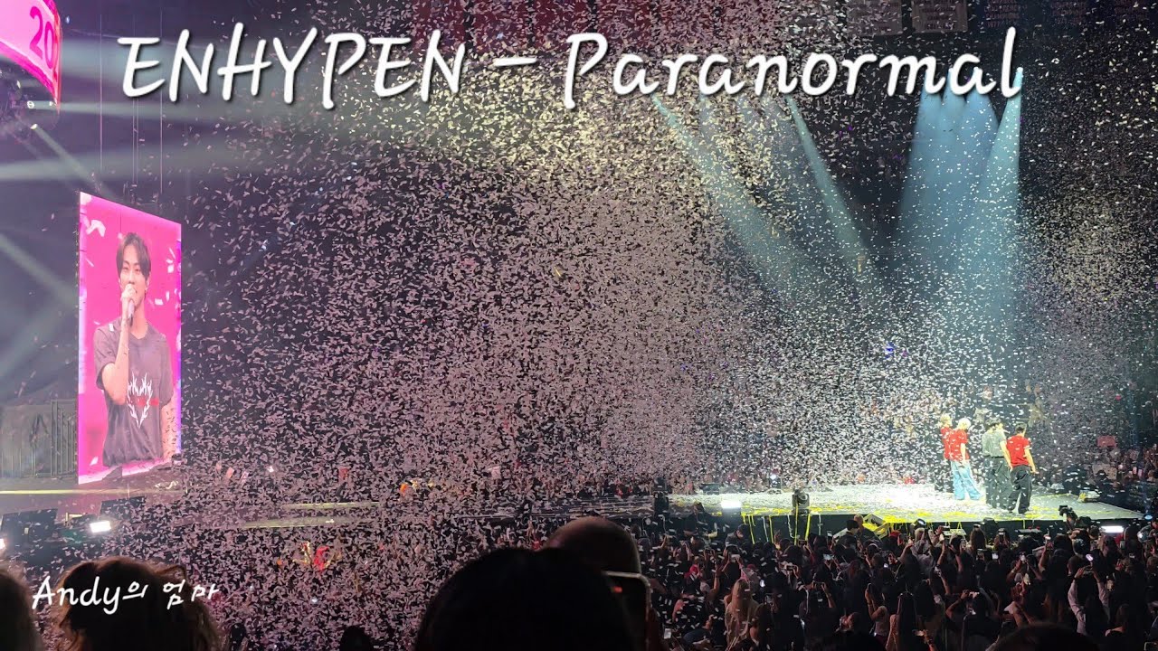 [4K] Paranormal - ENHYPEN Walk The Line World Tour in New York 