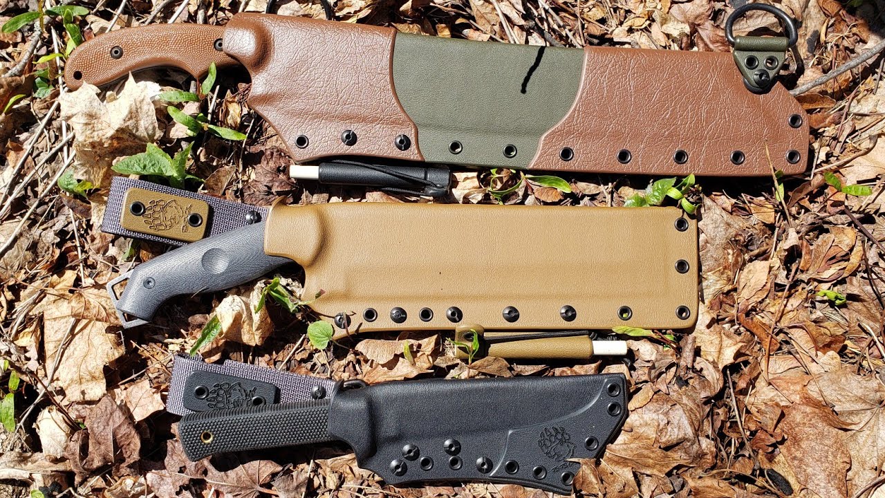 KA-BAR, Cold Steel, Ambush, Bradford and Combat Ready Custom Kydex Sheaths
