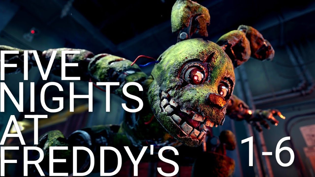 Five Nights at Freddy's 1-6 | Обзор | Paranormal Office Life