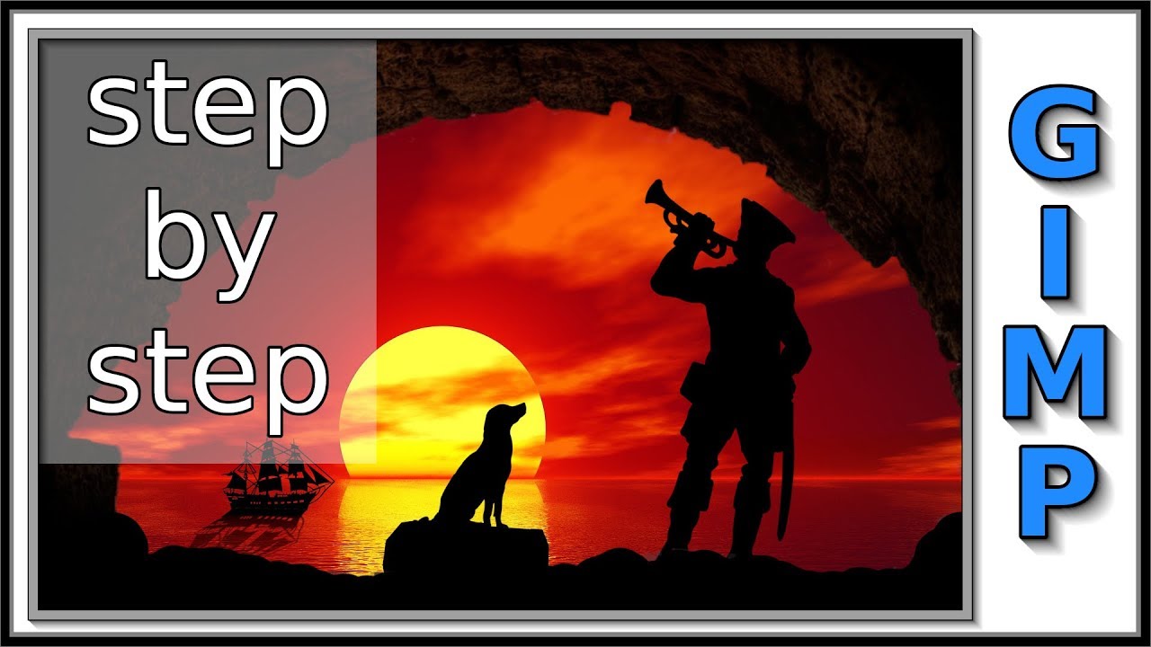 Gimp: How To Use The Foreground Select Tool, Make a Silhouette And More.