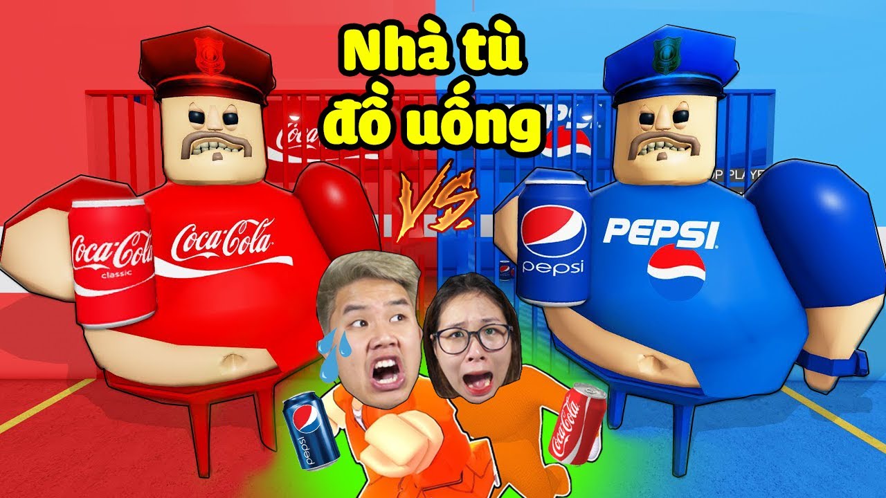 bqThanh và Ốc Vượt ngục nhà tù Coca vs Pepsi chuyên bắt người uống nước ngọt ?!