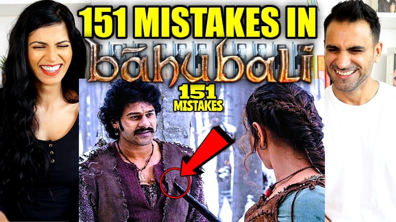 151 MISTAKES IN BAAHUBALI REACTION | Mistakes In Bahubali - The Beginning Full Hindi Movie - Prabhas