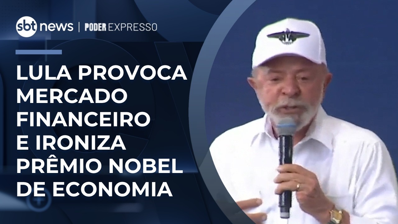 Lula critica Faria Lima e ironiza: &ldquo;n&atilde;o sei por que n&atilde;o me d&atilde;o Nobel de economia&rdquo; | #PoderExpresso
