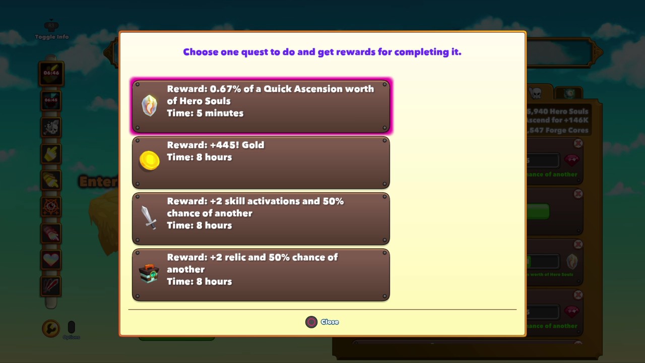 Clicker Heroes how to tell when your mercenary is going to die