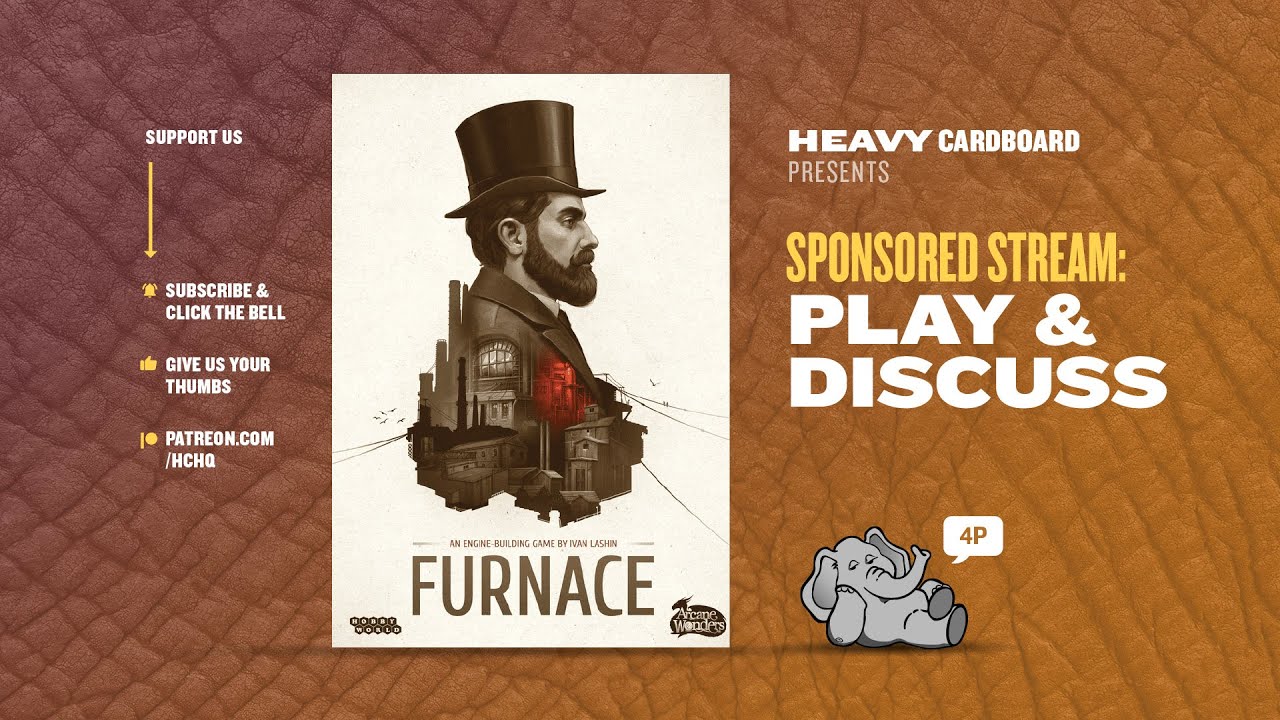 Furnace - 4p Teaching & Play-through by Heavy Cardboard
