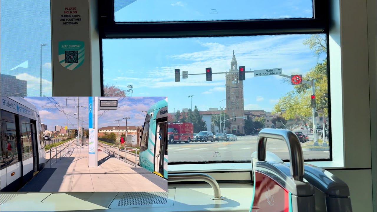 KC Streetcar Extension Ride / Full Ride Ambience!