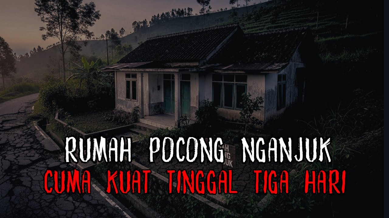 HEBOOH !! MUSTAHIL BISA KELUAR DARI RUMAH INI SUDAH TERBUKTI DI TEROR POCONG MENGERIIKAN NGANJUK