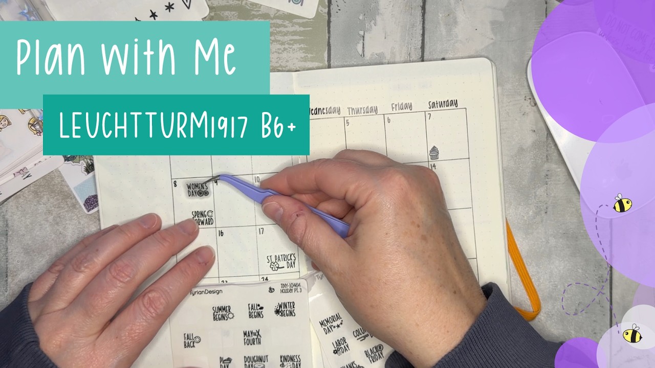Bullet Journal B6+ Leuchtturm 1917 | A New Month Set Up