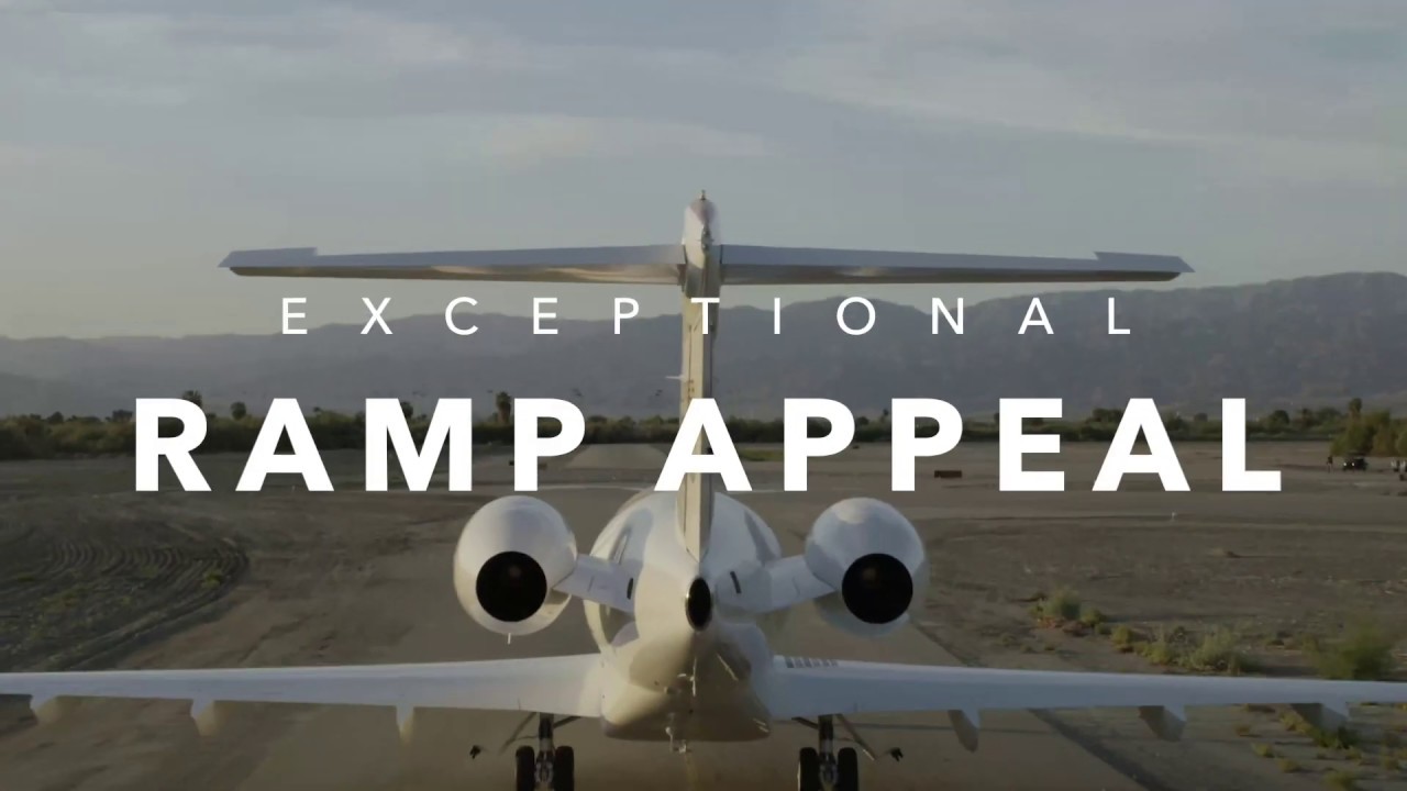 Challenger 350 - Exceptional Ramp Appeal