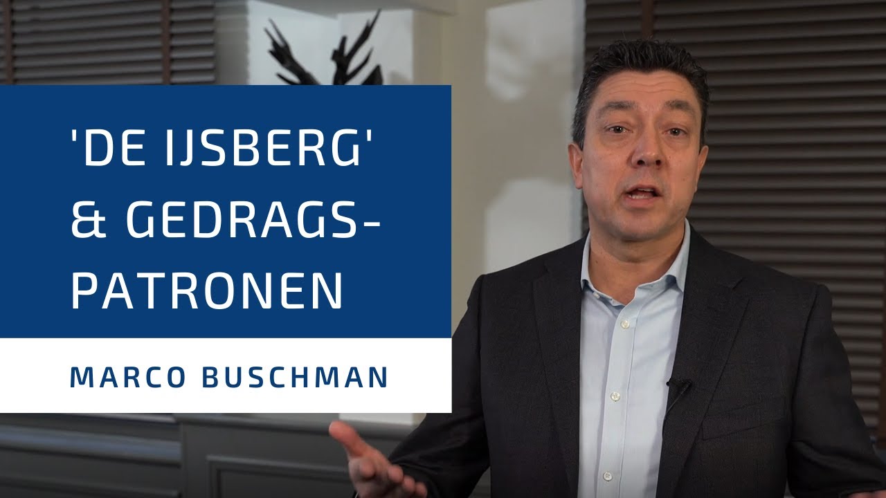 Gedragspatronen en de ijsberg die 'onder water' zit