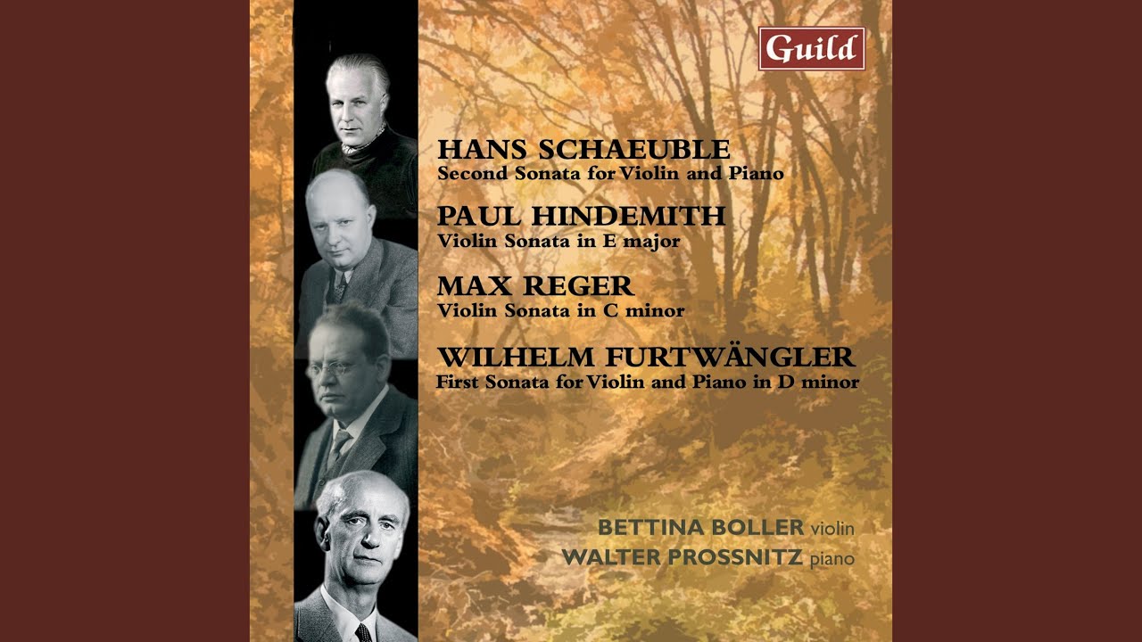 Sonata No. 1 for Violin and Piano in D Minor: I. Allegro moderato
