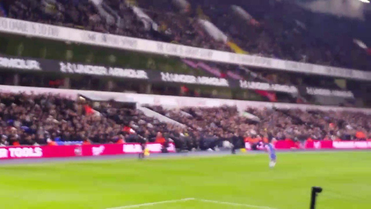 Spurs vs Chelsea 04.01.17 - stoppage time and final whistle