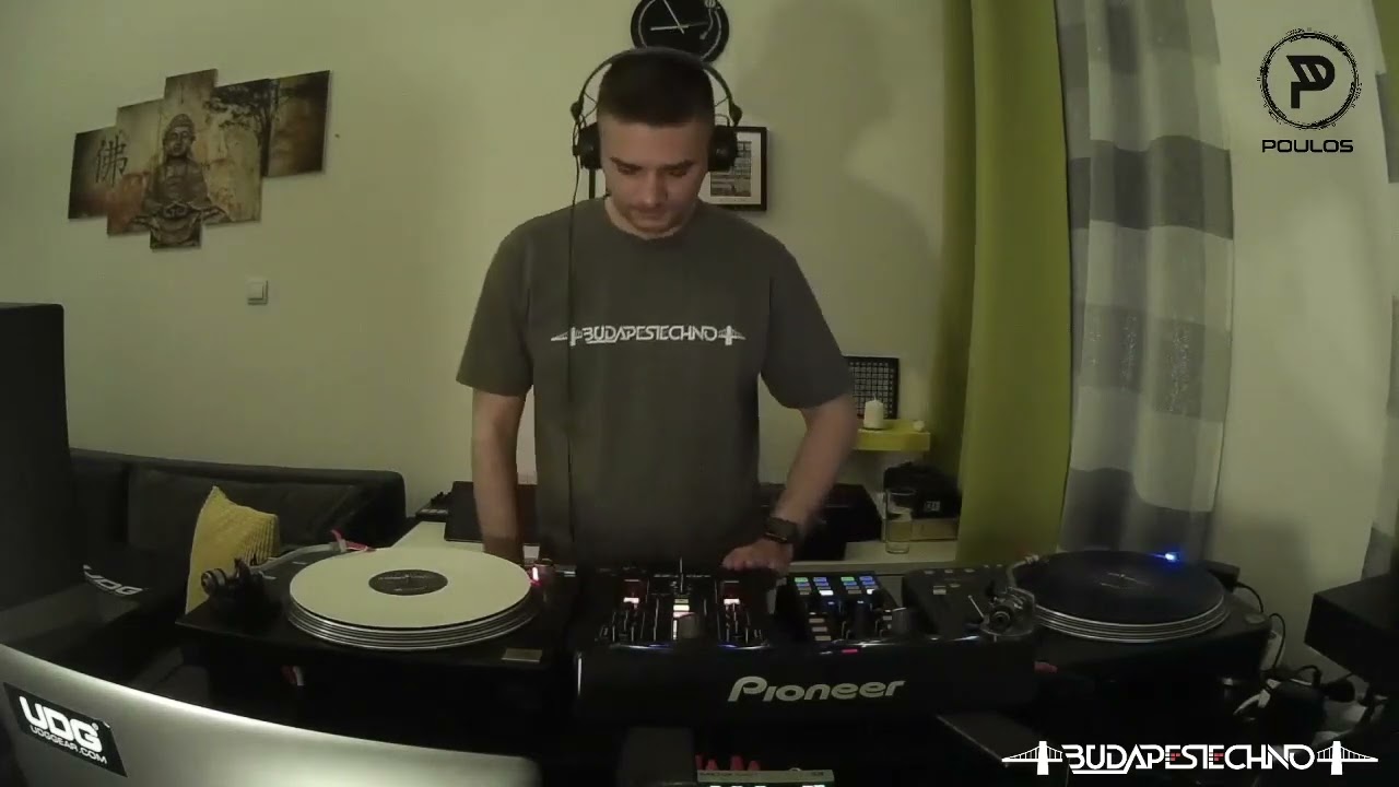 Poulos @ BudapesTechno Home Studio Mix
