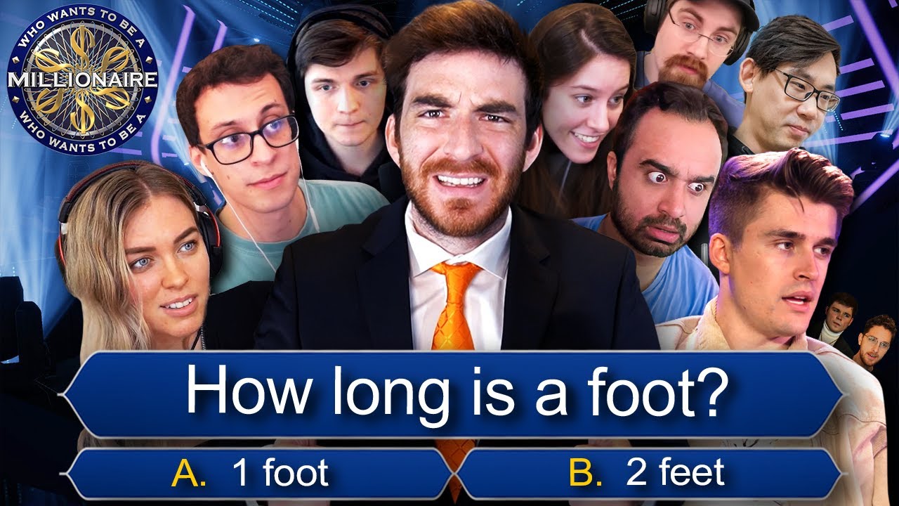 How many dumb streamers does it take to beat Millionaire?