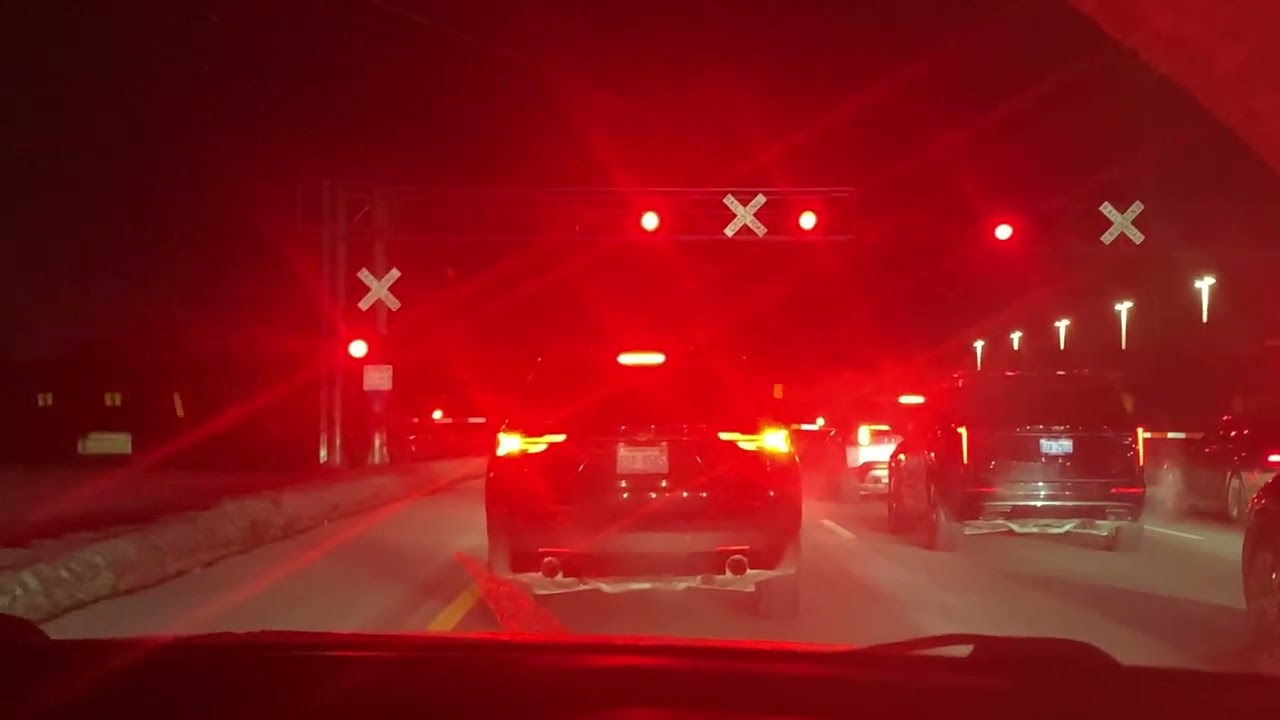 CN TRAIN ON HALL ROAD