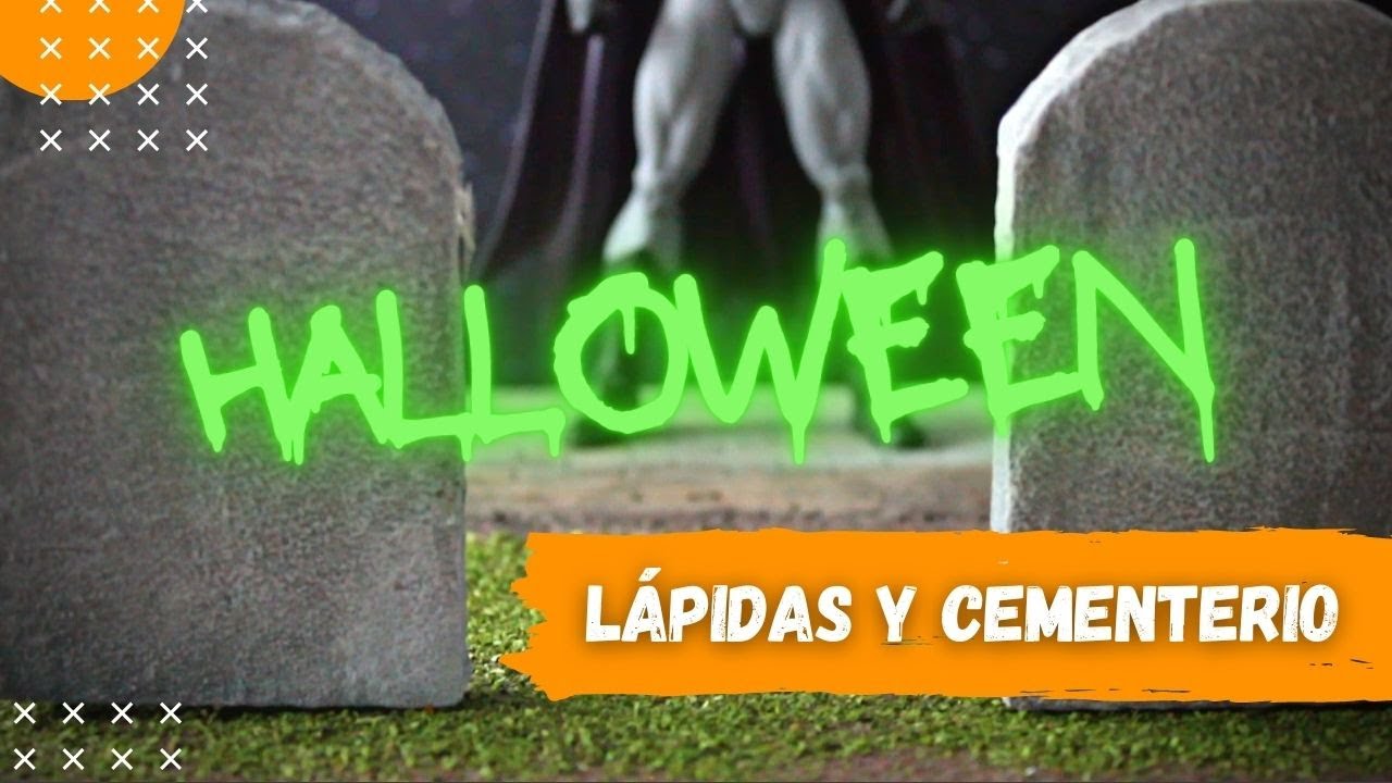 TUTORIAL | MINI LÁPIDAS Y CEMENTERIO
