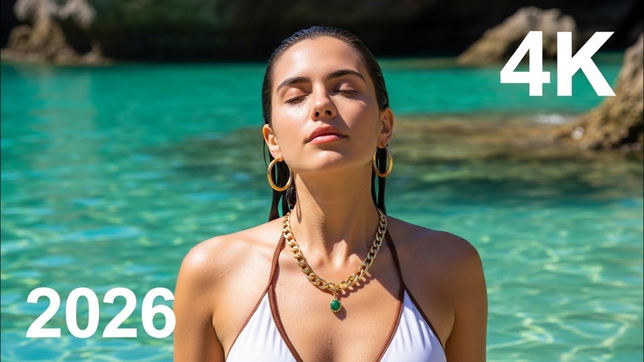 Deep House Vocal Chill Mix 2026 ☀️ Tropical Summer Beach Vibes 4K UHD