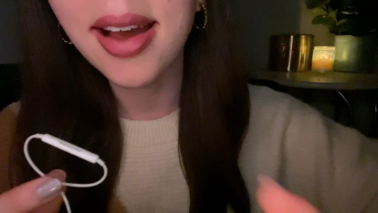 ASMR Semi-Inaudible Whispering (Apple Mic)