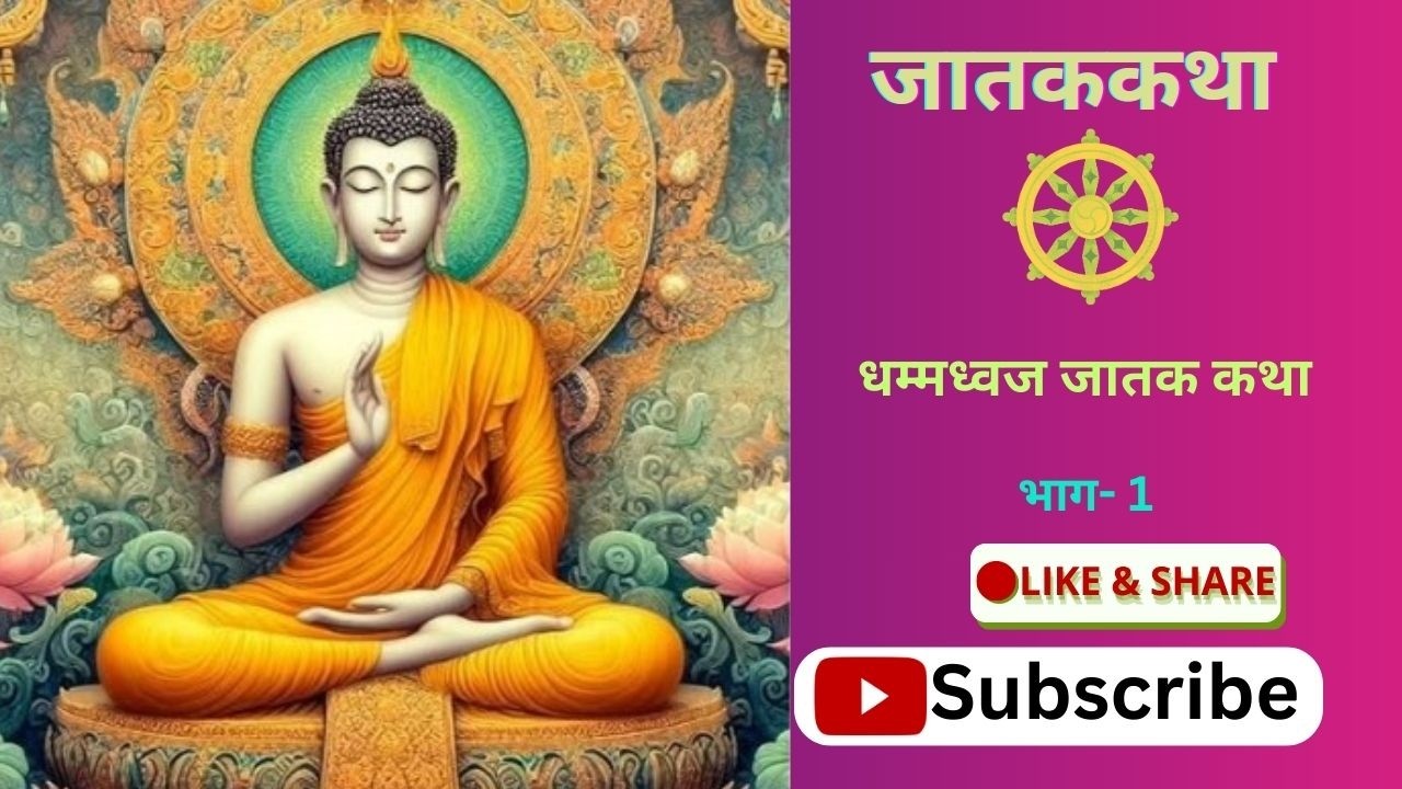 धम्मध्वज जातक  कथा -01 | Dhammadhwaja Jatak Katha -01 #selfhelp #buddhistphilosophy #moralstories