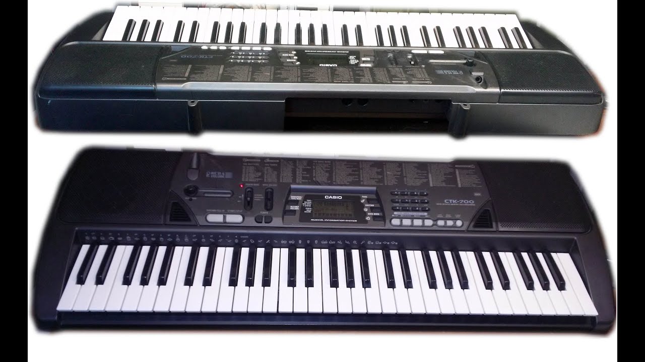 CASIO CTK - 700 (sound and styles demonstration) HiQ sound
