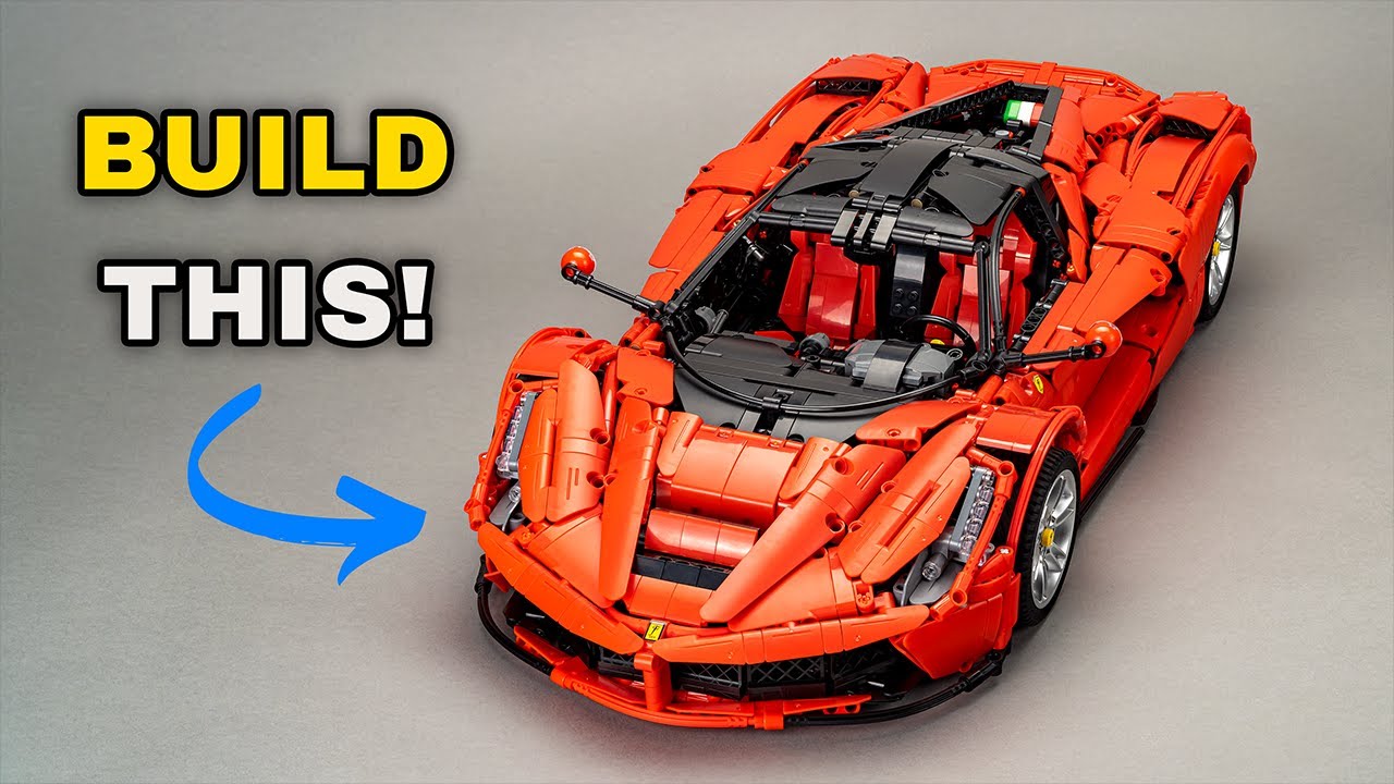 ПОСТРОЙТЕ этот гиперкар LaFerrari - Viva от CaDa!