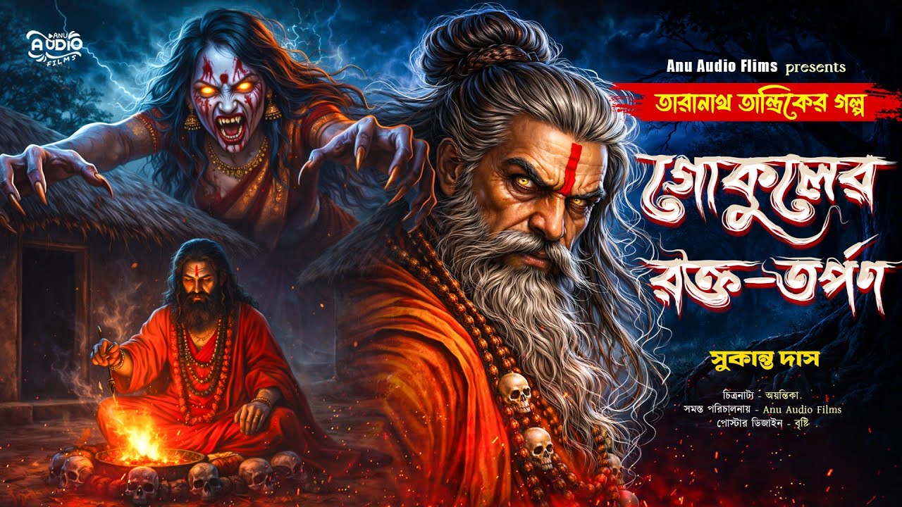 গোকুলের রক্ত  তর্পণ | তারানাথ তান্ত্রিকের গল্প | Taranath Tantrik | Anu Audio Films