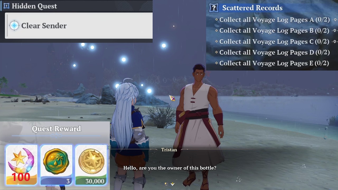 Hidden Quest: Clear Sender | The Seven Deadly Sins Origin