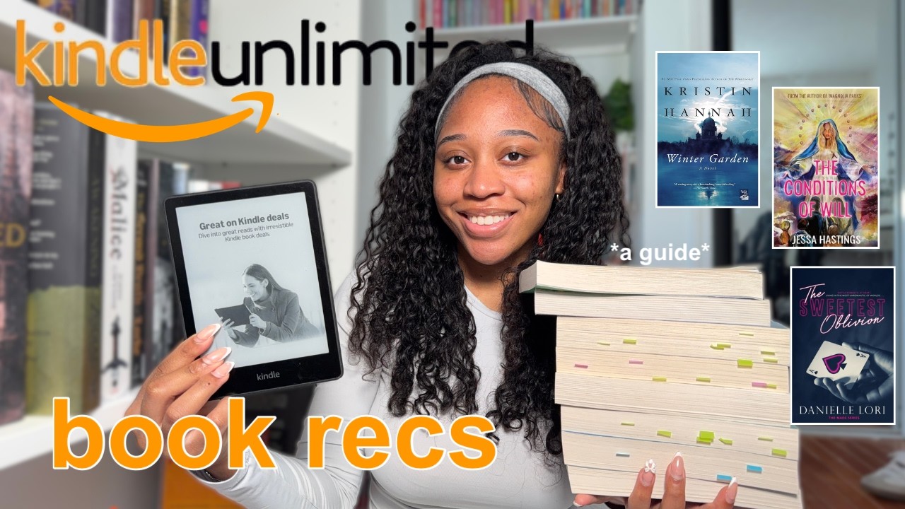 your *ultimate* guide to kindle unlimited 💌 ( kindle unlimited book recommendations + 5⭐'s )