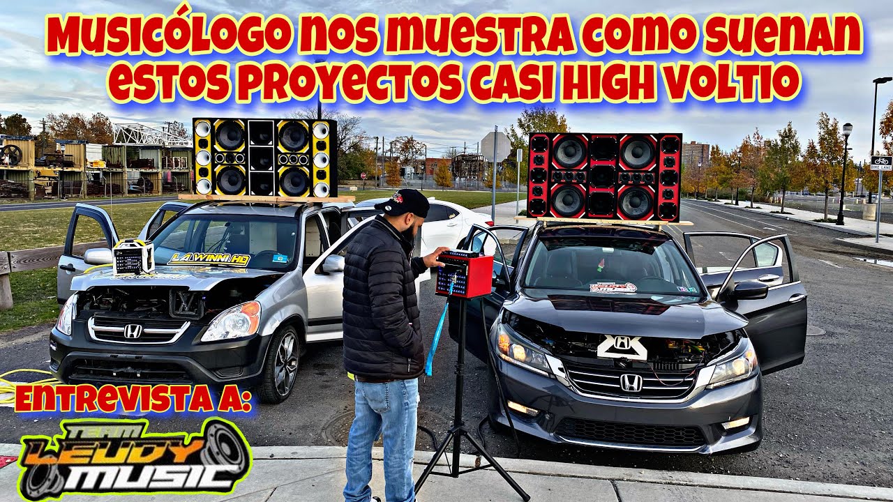 MUSICÓLOGO\INSTALADOR DE MÚSICA NOS MUESTRA DOS PROYECTOS CASI HIGH VOLTIOS⚡️CHUCHEROS/CAJONBANDPASS