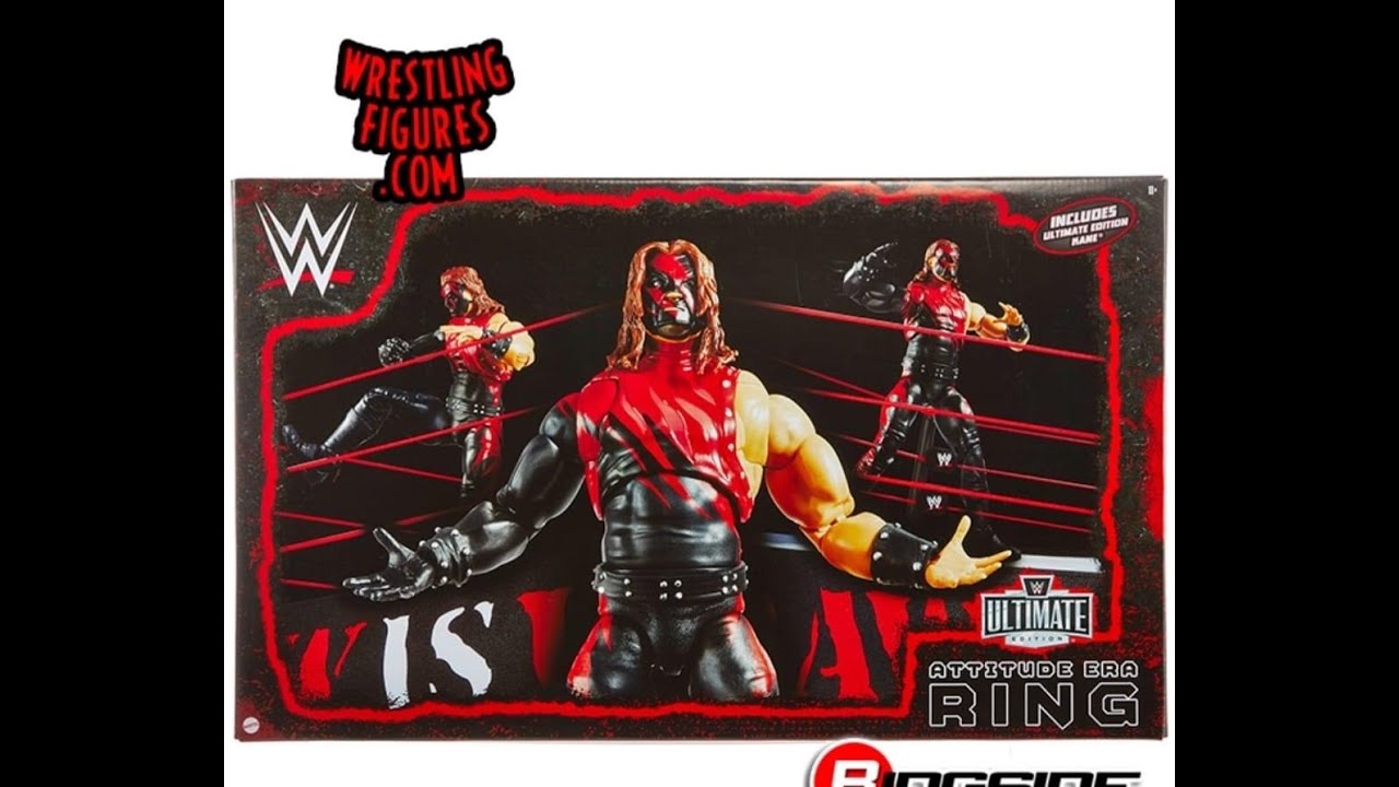 Ultimate Edition Attitude Era Ring and Kane Unboxing!
