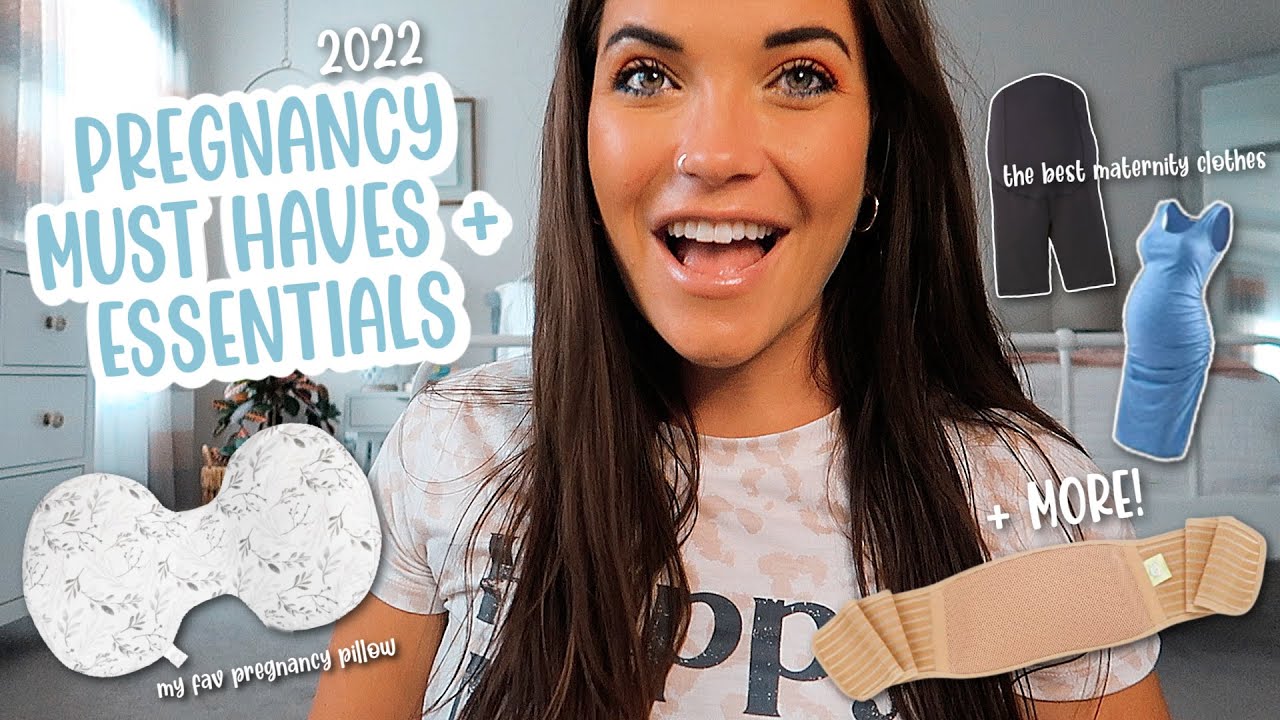 2022 PREGNANCY MUST HAVES + ESSENTIALS🤰🏻