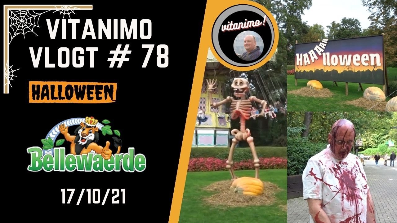 vitanimo vlogt #78: Halloween Bellewaerde - heksentinder ? - ......