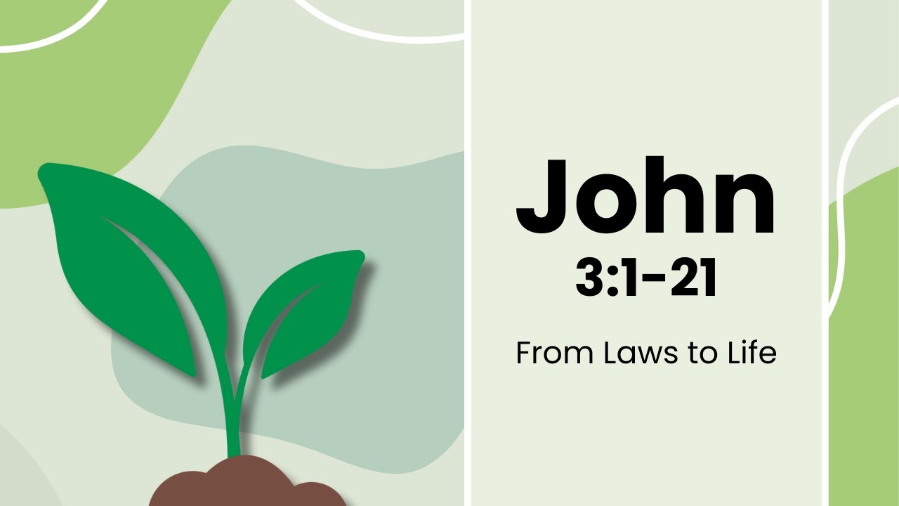 From Laws to Life | John 3:1-21 | 25/01/2026