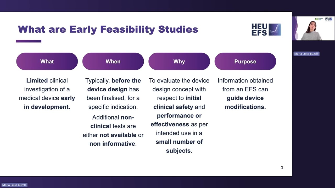 What is an EFS and when should an EFS be performed