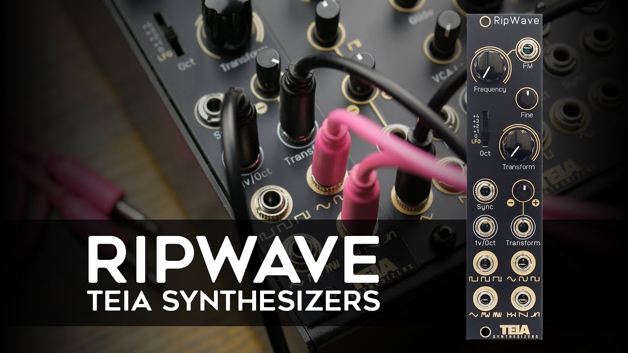 6HP OF OSCILLATOR GOODNESS | TEIA Synthesizers RipWave