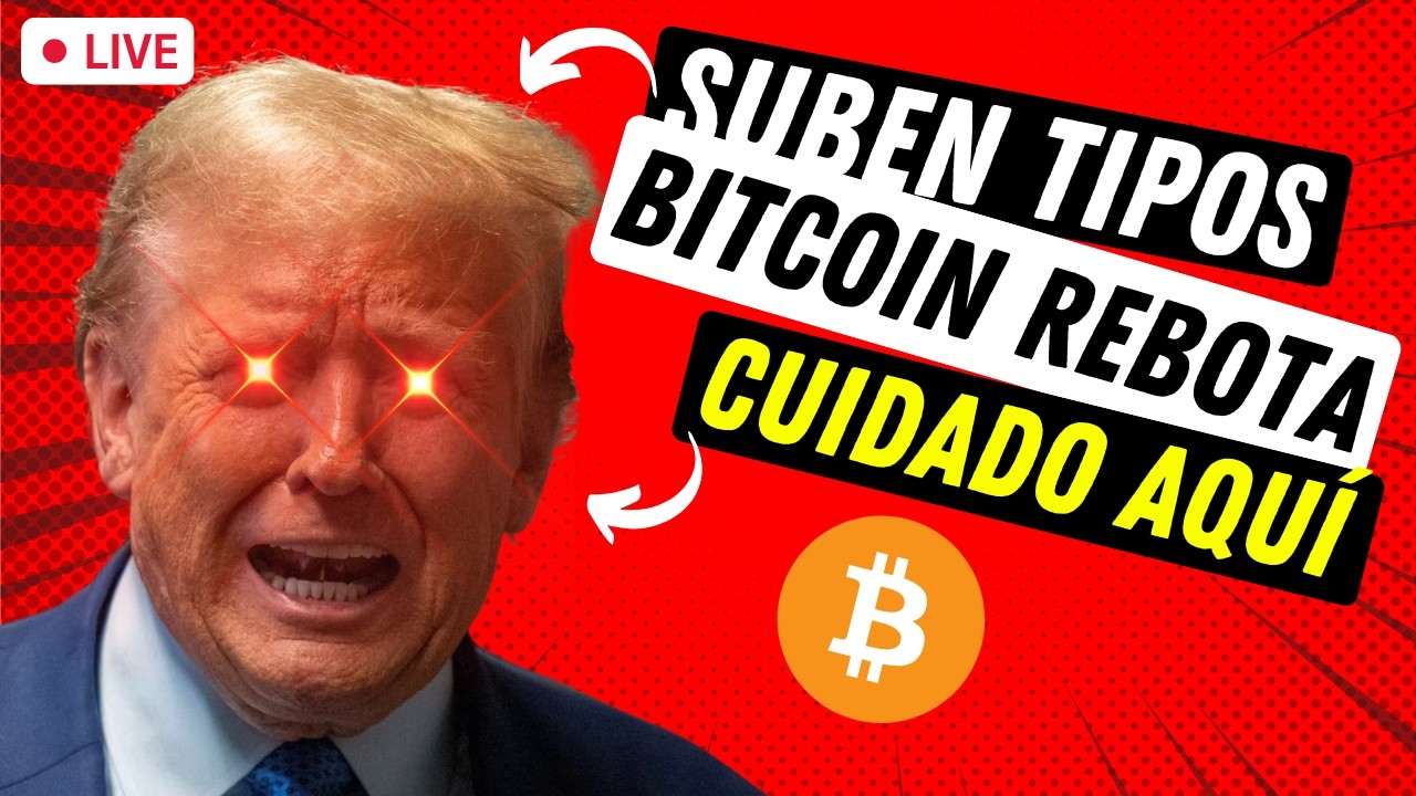 🔴 EN DIRECTO: An&aacute;lisis del precio de Bitcoin HOY ➤ Trump y los mercados reaccionan a la FED