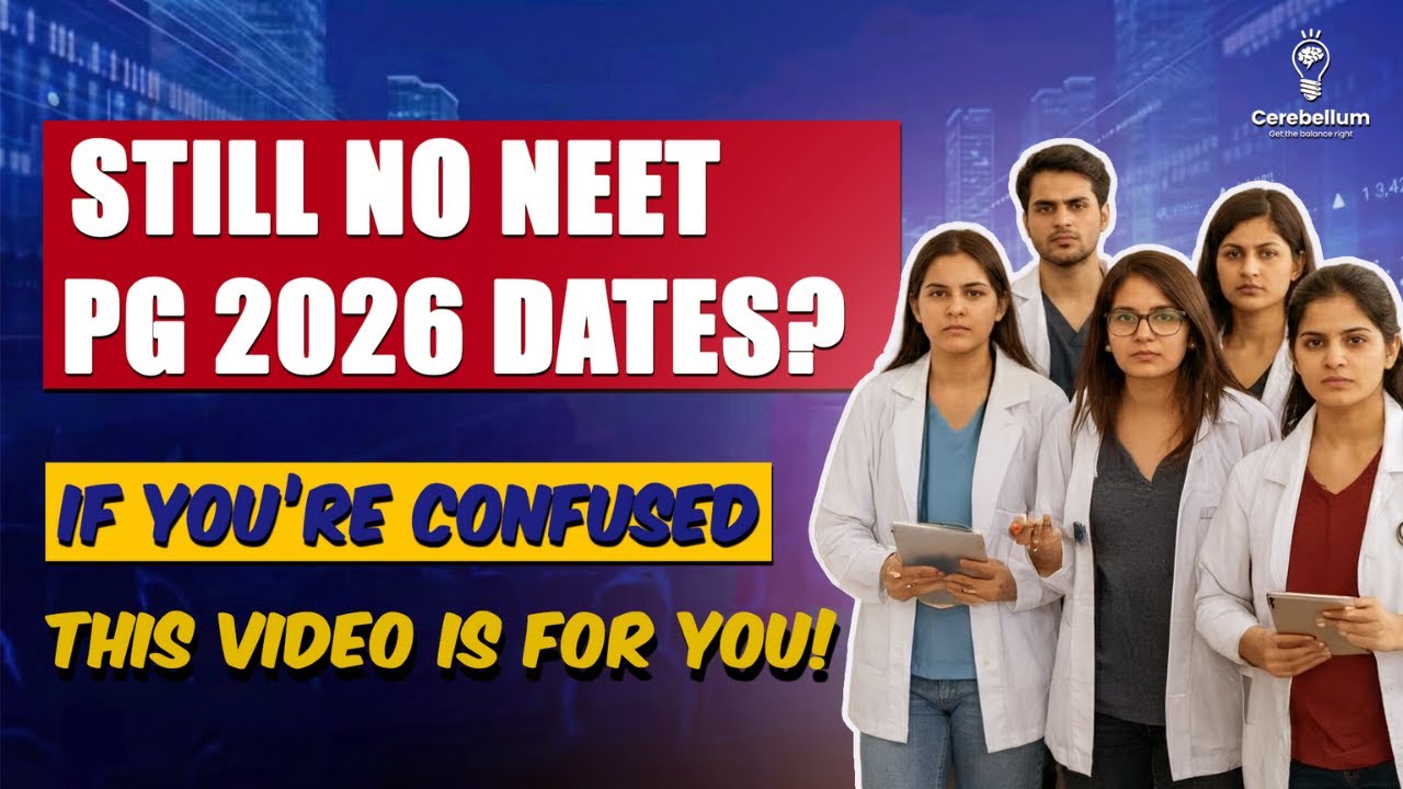 NBEMS, give us a NEET PG 2026 Date! #cerebellumacademy #neetpg2026