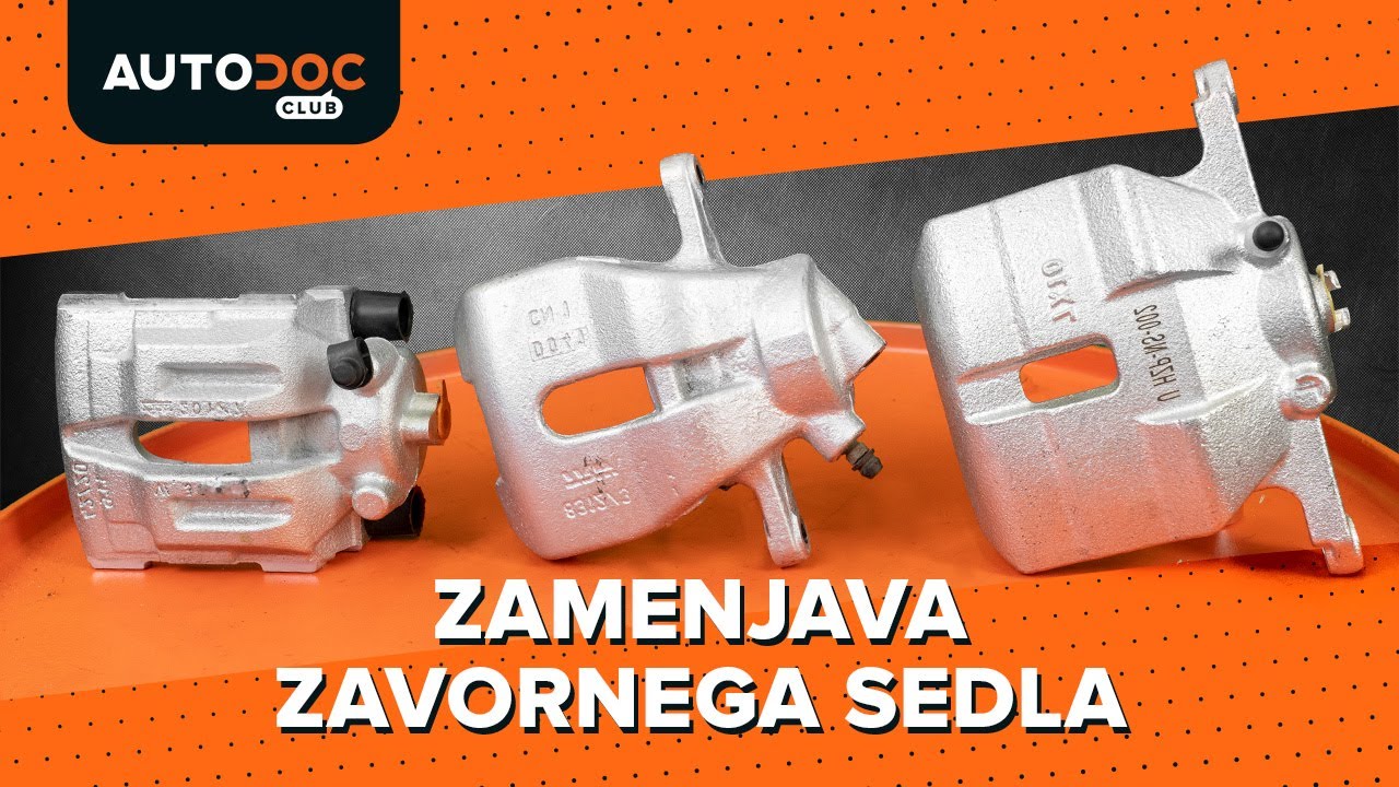 Kako zamenjati okvir kolutne zavore [VODIČ AUTODOC]