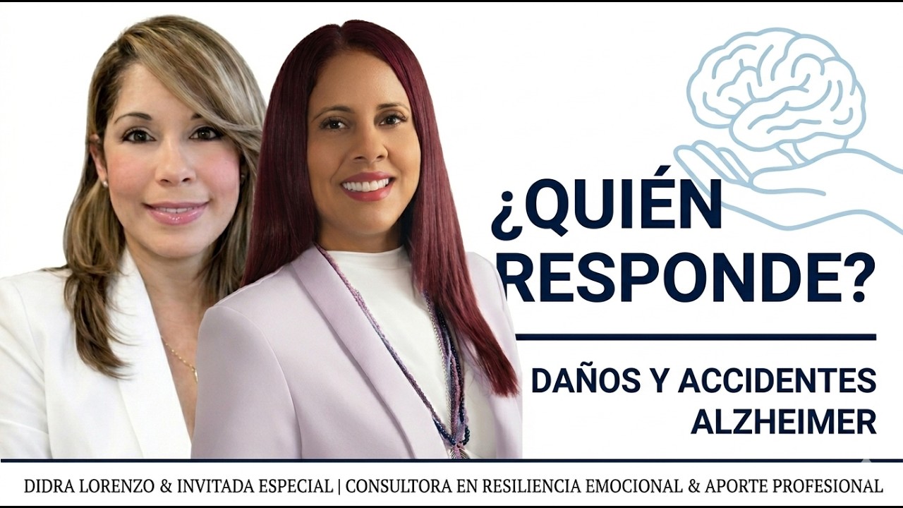 ¿Quién responde si un paciente con Alzheimer causa daño? | Live #25