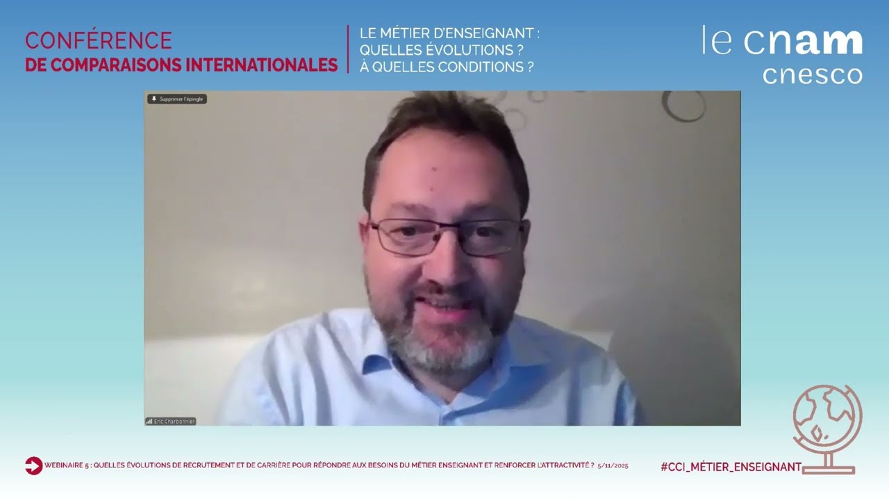 Eric Charbonnier, Quels modèles d’évolution de carrière ? Comparaisons internationales - CCI25