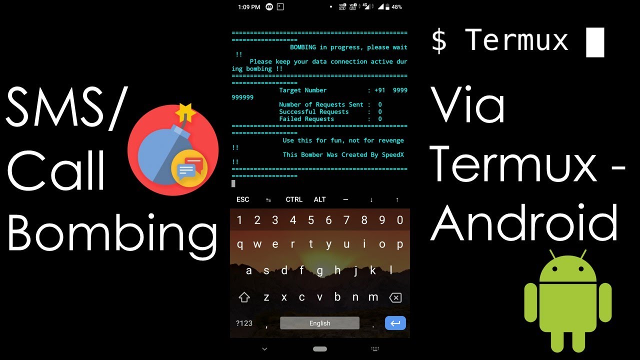 How To SMS/Call Bomb Via Termux On Andoid?
